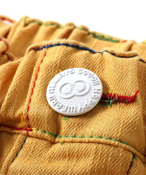 BIT'Z(ビッツ)の「フルーツ刺繍入りストレッチパンツ(その他パンツ・キッズ・マスタード/サックスブルー・120/110/100/95/90/80)」の18枚目の写真