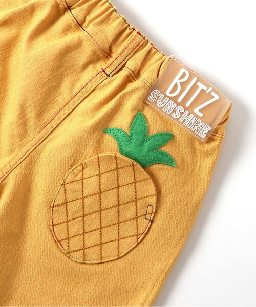 BIT'Z(ビッツ)の「フルーツ刺繍入りストレッチパンツ(その他パンツ・キッズ・マスタード/サックスブルー・120/110/100/95/90/80)」の21枚目の写真