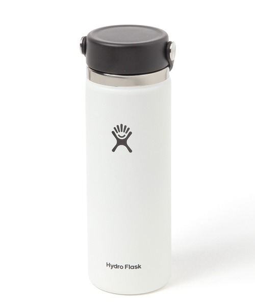 HYDRO FLASK(ハイドロフラスク)の「【Hydro Flask(ハイドロフラスク)】Wide Mouth20oz(591ml)(グラス/マグカップ/タンブラー・レディース・ブルー/ブラック/サックスブルー/レッド/ピンク/ホワイト・0)」の1枚目の写真