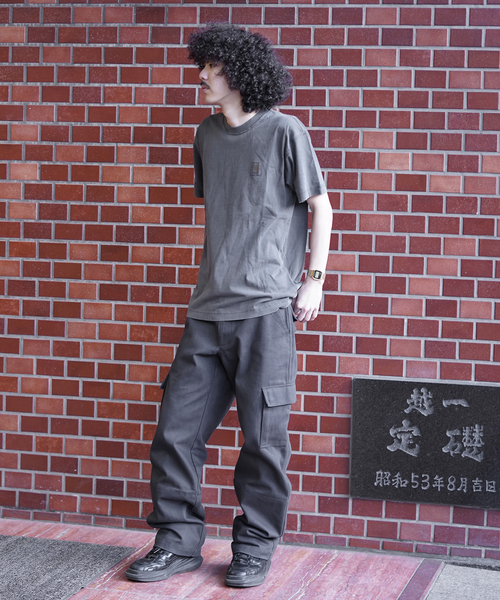 Carhartt WIP（カーハートダブリューアイピー）の「【CARHARTT WIP / カーハート ダブリューアイピー】SS NELSON T-SH（Tシャツ/カットソー・メンズ・ピンク/グレー/ブラック系その他・MEDIUM/SMALL）」の8枚目の写真