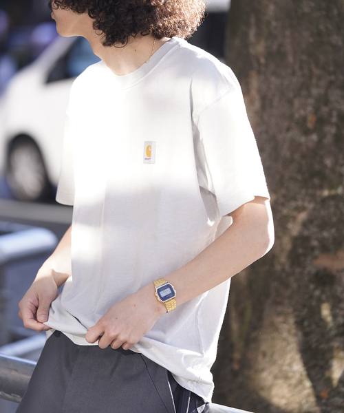 Carhartt WIP（カーハートダブリューアイピー）の「【CARHARTT WIP / カーハート ダブリューアイピー】SS NELSON T-SH（Tシャツ/カットソー・メンズ・ピンク/グレー/ブラック系その他・MEDIUM/SMALL）」の9枚目の写真