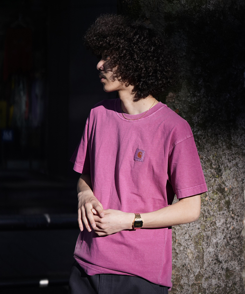 Carhartt WIP（カーハートダブリューアイピー）の「【CARHARTT WIP / カーハート ダブリューアイピー】SS NELSON T-SH（Tシャツ/カットソー・メンズ・ピンク/グレー/ブラック系その他・MEDIUM/SMALL）」の15枚目の写真