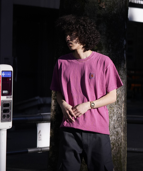 Carhartt WIP（カーハートダブリューアイピー）の「【CARHARTT WIP / カーハート ダブリューアイピー】SS NELSON T-SH（Tシャツ/カットソー・メンズ・ピンク/グレー/ブラック系その他・MEDIUM/SMALL）」の16枚目の写真