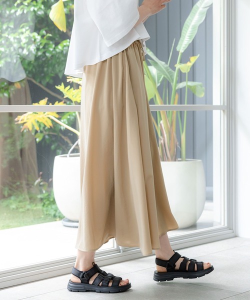 LEPSIM（レプシィム）の「選べる丈カルゼスカーチョ　116424（その他パンツ・レディース・ベージュ/ネイビー/グレー/カーキブラウン・TALL/FREE）」の22枚目の写真