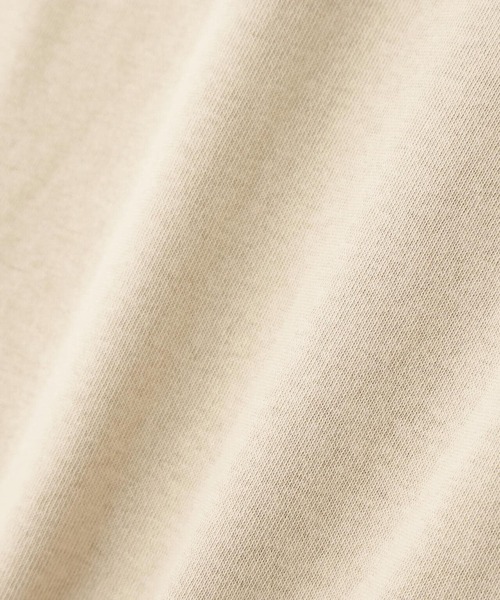 BEAVER（ビーバー）の「BAEXFATE/べクスフェイト　 防汚機能天竺カット（Tシャツ/カットソー・メンズ・ホワイト/チャコールグレー/ベージュ/パープル・XL/M/L）」の11枚目の写真