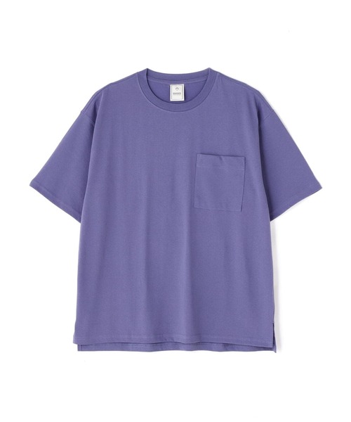 BEAVER（ビーバー）の「BAEXFATE/べクスフェイト　 防汚機能天竺カット（Tシャツ/カットソー・メンズ・ホワイト/チャコールグレー/ベージュ/パープル・XL/M/L）」の18枚目の写真