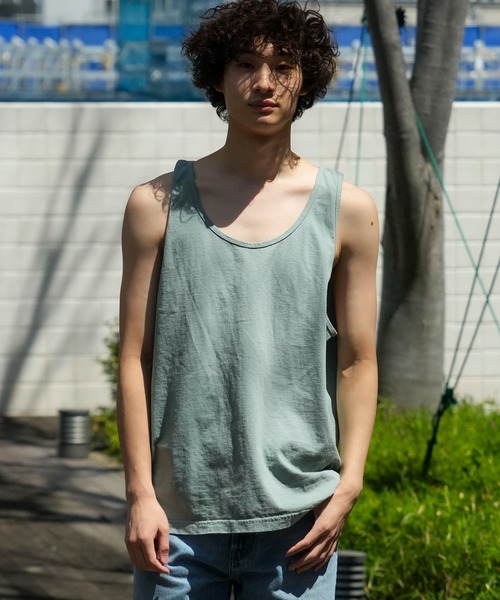 LOS ANGELES APPAREL（ロサンゼルスアパレル）の「【LOS　ANGELES APPAREL/ロサンゼルスアパレル】  1815GD 6.5オンス クラッシック タンクトップ（タンクトップ・メンズ・ブラック/ホワイト/ピンク/ミント・X-LARGE/LARGE/MEDIUM）」の3枚目の写真