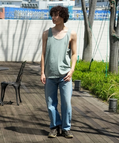 LOS ANGELES APPAREL（ロサンゼルスアパレル）の「【LOS　ANGELES APPAREL/ロサンゼルスアパレル】  1815GD 6.5オンス クラッシック タンクトップ（タンクトップ・メンズ・ブラック/ホワイト/ピンク/ミント・X-LARGE/LARGE/MEDIUM）」の22枚目の写真