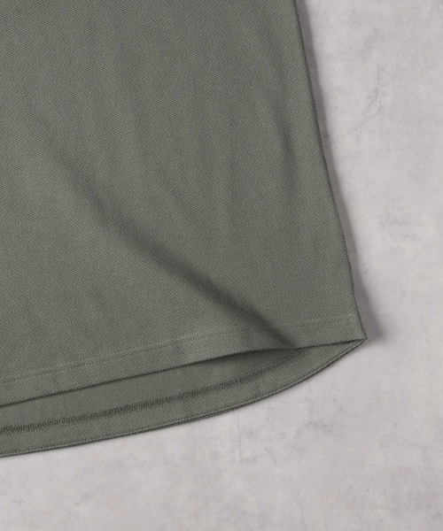 LACOSTE(ラコステ)の「LACOSTE(ラコステ)カノコポケTシャツ(Tシャツ/カットソー・メンズ・オフホワイト/ダークベージュ/ブラック・S/M/L)」の6枚目の写真