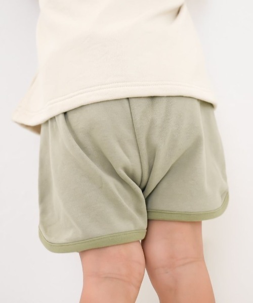 aBity select(アビティセレクト)の「スウェットブルマ / パイピングショートパンツ(スウェットパンツ・キッズ・グリーン/サックスブルー/ピンク・90/100)」の10枚目の写真