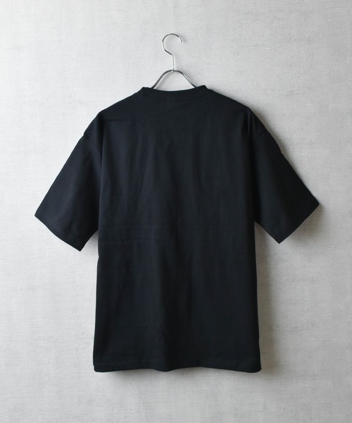 CROSS & STITCH（クロスステッチ）の「【FEW1】【CROSS & STITCH/クロスアンドステッチ】8.1oz USAコットン Tシャツ（Tシャツ/カットソー・メンズ・サンドベージュ/ナチュラル/ダークグリーン/ブラック/ホワイト・MEDIUM/LARGE/X-LARGE）」の18枚目の写真
