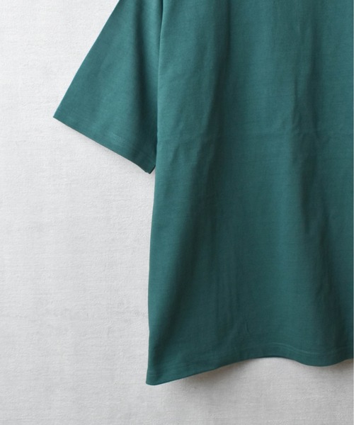 CROSS & STITCH（クロスステッチ）の「【FEW1】【CROSS & STITCH/クロスアンドステッチ】8.1oz USAコットン Tシャツ（Tシャツ/カットソー・メンズ・サンドベージュ/ナチュラル/ダークグリーン/ブラック/ホワイト・MEDIUM/LARGE/X-LARGE）」の20枚目の写真
