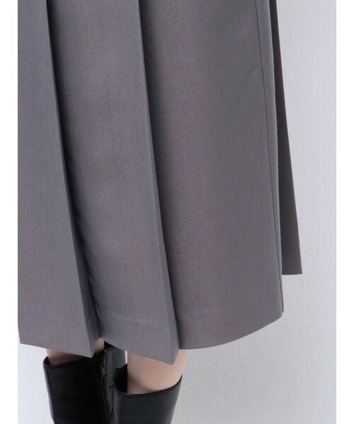 Ungrid（アングリッド）の「ミドル丈プリーツスカート（スカート・レディース・キャメル/グレー・FREE）」の15枚目の写真