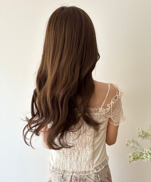 ME COUTURE(ミークチュール)の「manywayフルールレーストップス(その他トップス・レディース・ライトグリーン/ブラック/アイボリー/ピンクベージュ・FREE)」の8枚目の写真
