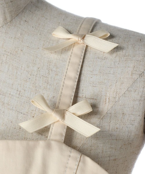 F i.n.t（フィント）の「プチリボンデニムキャミワンピース/fint（ワンピース・レディース・オフホワイト/ブラック・FREE）」の18枚目の写真