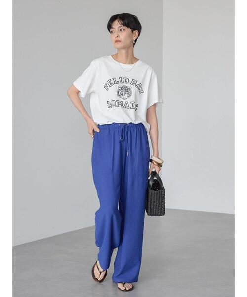 AMERICAN HOLIC(アメリカンホリック)の「TIGERカットTEE(Tシャツ/カットソー・レディース・ネイビー/チャコールグレー/グリーン/アイボリー・M/L)」の22枚目の写真