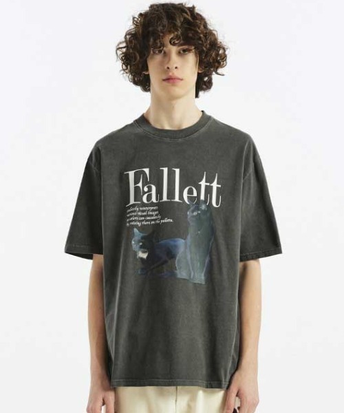 A'GEM/9 × .kom 『FALLETT/ファレット』 DEUX NERO SHORT SLEEVE