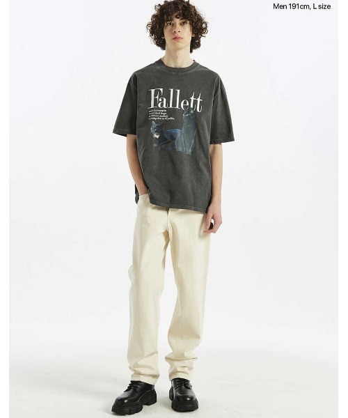 A'GEM/9 × .kom 『FALLETT/ファレット』 DEUX NERO SHORT SLEEVE