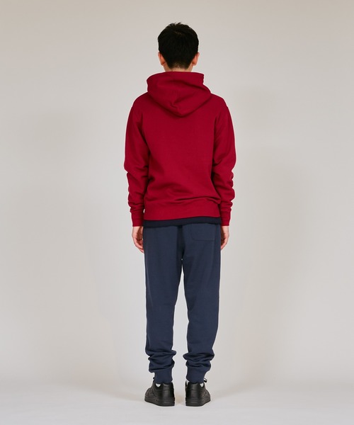 Champion(チャンピオン)の「【Champion/チャンピオン】メンズ ベーシック フーデッドスウェットシャツ(パーカー・メンズ・ネイビー/バーガンディー/オフホワイト/ブラック系その他/グレー・LARGE/MEDIUM/SMALL/X-LARGE)」の7枚目の写真