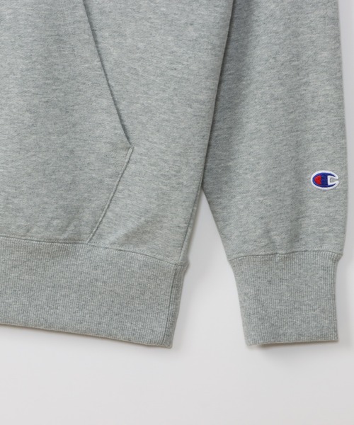 Champion(チャンピオン)の「【Champion/チャンピオン】メンズ ベーシック フーデッドスウェットシャツ(パーカー・メンズ・ネイビー/バーガンディー/オフホワイト/ブラック系その他/グレー・LARGE/MEDIUM/SMALL/X-LARGE)」の14枚目の写真