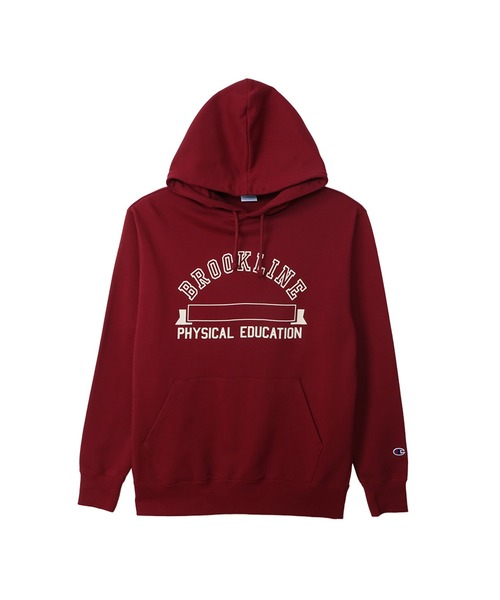 Champion(チャンピオン)の「【Champion/チャンピオン】メンズ ベーシック フーデッドスウェットシャツ(パーカー・メンズ・ネイビー/バーガンディー/オフホワイト/ブラック系その他/グレー・LARGE/MEDIUM/SMALL/X-LARGE)」の19枚目の写真