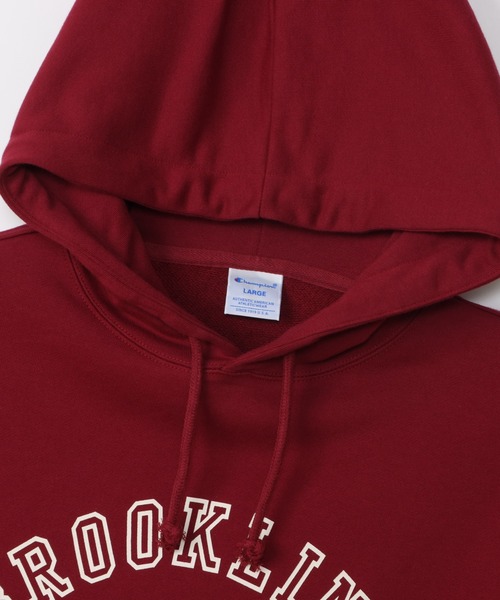 Champion(チャンピオン)の「【Champion/チャンピオン】メンズ ベーシック フーデッドスウェットシャツ(パーカー・メンズ・ネイビー/バーガンディー/オフホワイト/ブラック系その他/グレー・LARGE/MEDIUM/SMALL/X-LARGE)」の22枚目の写真