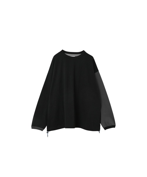 Kelen(ケレン)の「「KELEN MENS/ケレン メンズ」バイカラースリーブフットボールTEE(Tシャツ/カットソー・メンズ・グレイッシュベージュ/ブラック/ネイビー・40/38/42)」の1枚目の写真