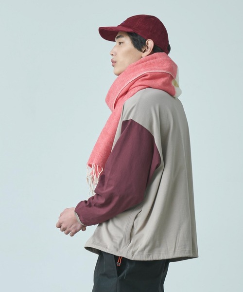 Kelen(ケレン)の「「KELEN MENS/ケレン メンズ」バイカラースリーブフットボールTEE(Tシャツ/カットソー・メンズ・グレイッシュベージュ/ブラック/ネイビー・40/38/42)」の5枚目の写真