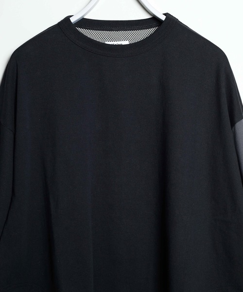 Kelen(ケレン)の「「KELEN MENS/ケレン メンズ」バイカラースリーブフットボールTEE(Tシャツ/カットソー・メンズ・グレイッシュベージュ/ブラック/ネイビー・40/38/42)」の9枚目の写真