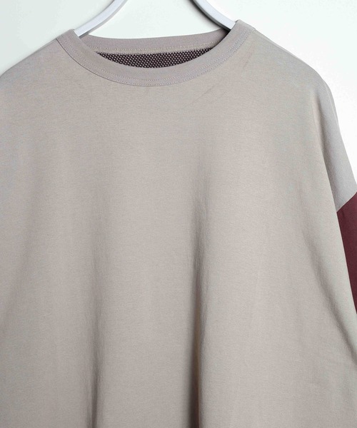 Kelen(ケレン)の「「KELEN MENS/ケレン メンズ」バイカラースリーブフットボールTEE(Tシャツ/カットソー・メンズ・グレイッシュベージュ/ブラック/ネイビー・40/38/42)」の13枚目の写真