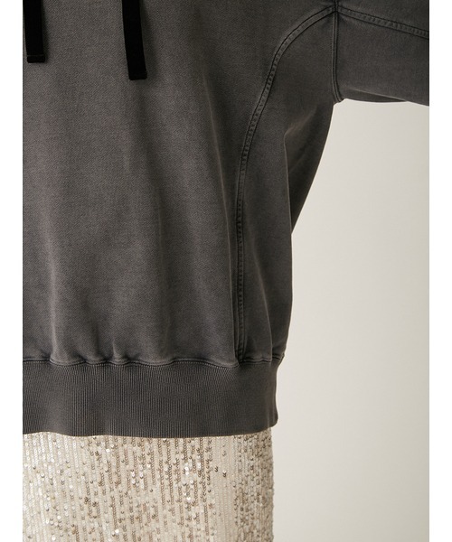 LILY BROWN（リリーブラウン）の「【LILY BROWN×KEITA MARUYAMA】グラフィックルーズパーカー（パーカー・レディース・ブラック/ピンク/グリーン・FREE）」の14枚目の写真