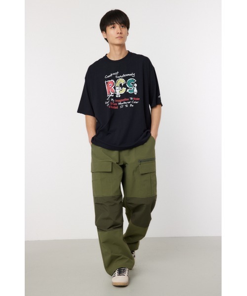 RODEO CROWNS WIDE BOWL（ロデオクラウンズワイドボウル）の「utility ワイドパンツ（カーゴパンツ・メンズ・カーキ/ブラック/マスタード・MEDIUM/LARGE）」の12枚目の写真