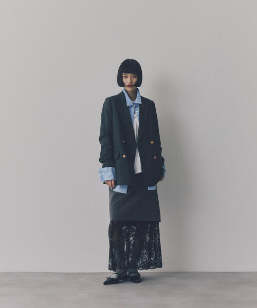 N.(N. Natural Beauty Basic)(エヌエヌナチュラルビューティーベーシック)の「◆レースレイヤードスカート(スカート・レディース・グレー・SMALL/MEDIUM)」の19枚目の写真