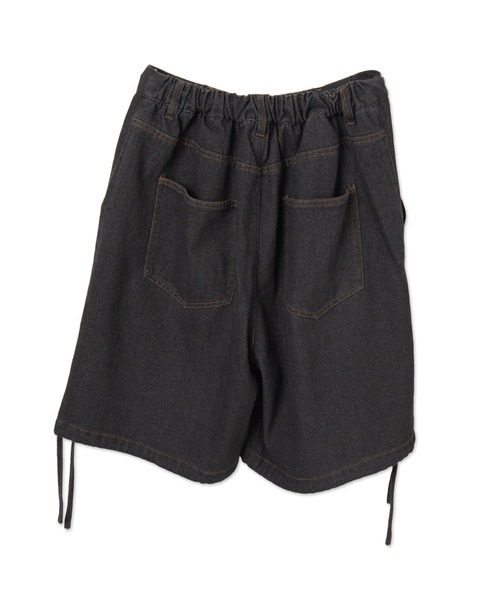 【新品未使用】完売商品 sudo ダークデニム ハーフパンツ ダメージワイドデニムハーフパンツ（デニムパンツ）｜Achic