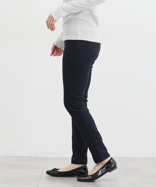 Honeys(ハニーズ)の「【抗菌防臭】ストレッチパギンス(股下68cm)(その他パンツ・レディース・モカ/ネイビー/ブラック/ベージュ・LL/L/M/S)」の21枚目の写真