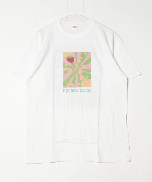 Mag.(マグ)の「【Spread Love】オリジナルプリント S/S T(Tシャツ/カットソー・レディース・ブラック/ホワイト・MEDIUM/LARGE)」の2枚目の写真