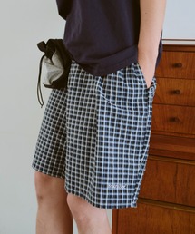 BROKEN BASE | seersucker check shorts(その他パンツ)