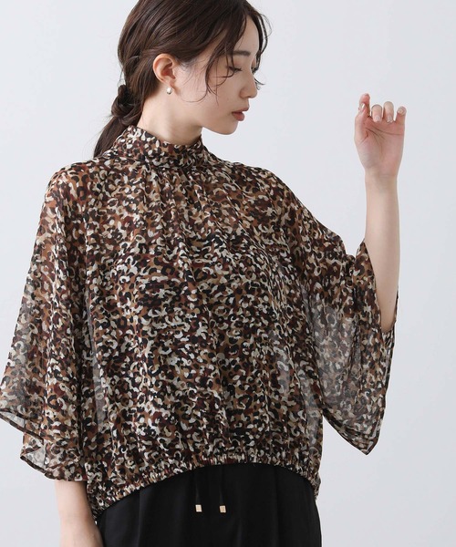 【セール】楊柳ＨＮフレアブラウス（シャツ/ブラウス）｜Gready Brilliant（グレディブリリアン）