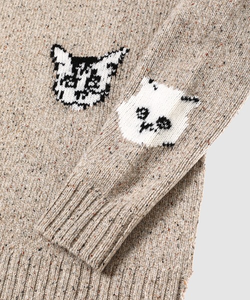 Acne Studios（アクネストゥディオズ）の「FN-UX-KNIT000019（ニット/セーター・メンズ・ベージュ・L/M）」の4枚目の写真