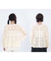 MARY QUANT（マリークワント）の「デイジーカットジャカード ブラウス
