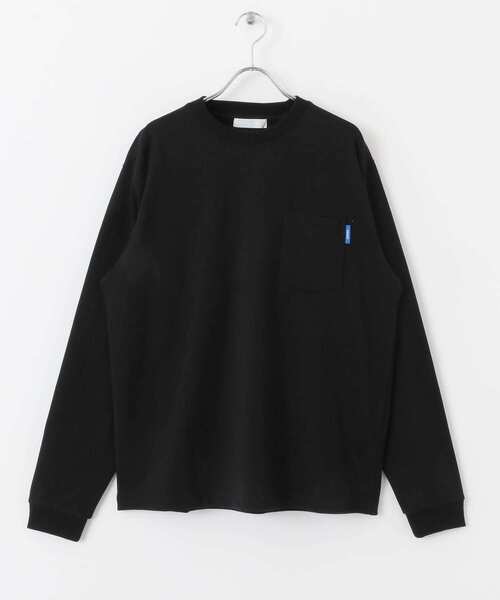 SENSE OF PLACE by URBAN RESEARCH（センスオブプレイスバイアーバンリサーチ）の「コットンクルーネックロングスリーブTシャツ（Tシャツ/カットソー・メンズ・ブラック/ホワイト/ライトグレー・LARGE/MEDIUM）」の15枚目の写真