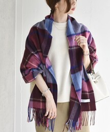 quaranciel（カランシエル）の「quaranciel: カシミヤ ブレンド オリジナル チェック ストール 24FW（ストール/ショール）」