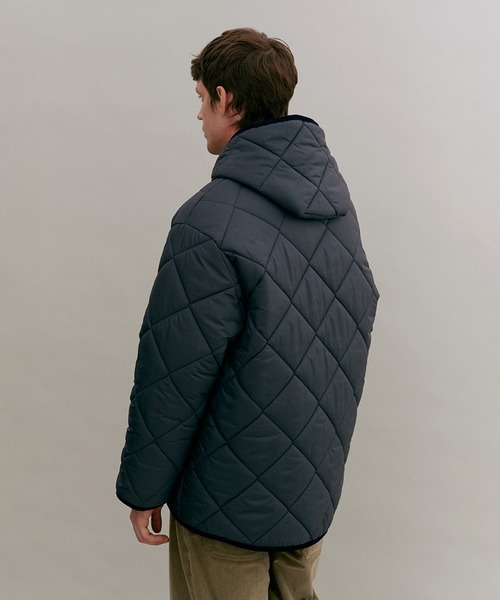 LPFG メンズ ダイヤモンド キルト テック ハイブリッド プルオーバー Big Quilt Zipped Craydon Mens / ビッグ キルト ジップド クレイドン