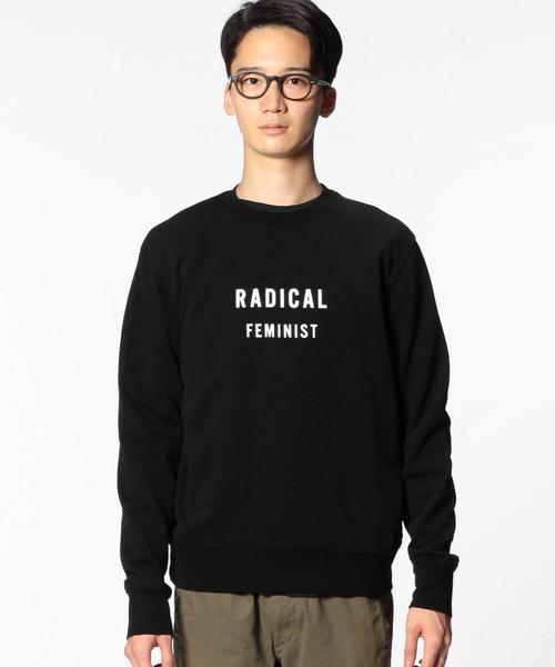 UNITED ARROWS（ユナイテッドアローズ）の「＜ACNE(アクネ)＞ 12 Casey Feminist（スウェット・メンズ・ブラック・X-SMALL/SMALL）」の3枚目の写真