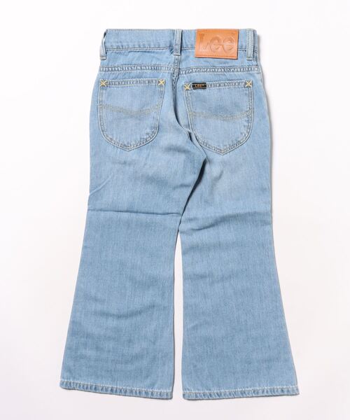 Lee(リー)の「Lee/リー【110-150cm】キッズ フレアーデニムパンツ(デニムパンツ・キッズ・ブルー/ライトインディゴブルー・110/120/130/140/150/160)」の3枚目の写真