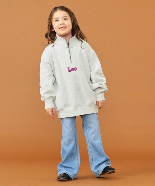 Lee(リー)の「Lee/リー【110-150cm】キッズ フレアーデニムパンツ(デニムパンツ・キッズ・ブルー/ライトインディゴブルー・110/120/130/140/150/160)」の22枚目の写真