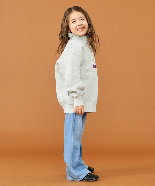 Lee(リー)の「Lee/リー【110-150cm】キッズ フレアーデニムパンツ(デニムパンツ・キッズ・ブルー/ライトインディゴブルー・110/120/130/140/150/160)」の13枚目の写真