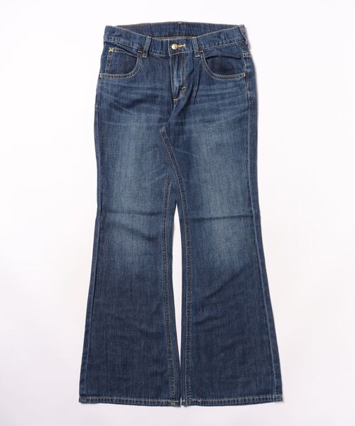 Lee(リー)の「Lee/リー【110-150cm】キッズ フレアーデニムパンツ(デニムパンツ・キッズ・ブルー/ライトインディゴブルー・110/120/130/140/150/160)」の4枚目の写真