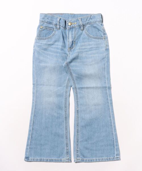 Lee(リー)の「Lee/リー【110-150cm】キッズ フレアーデニムパンツ(デニムパンツ・キッズ・ブルー/ライトインディゴブルー・110/120/130/140/150/160)」の5枚目の写真