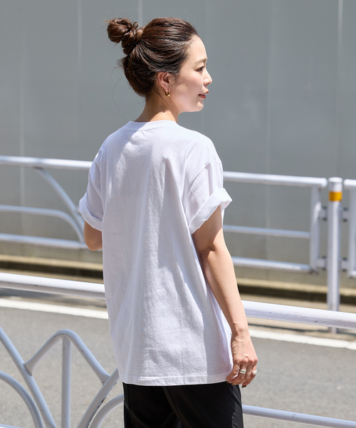 Arnold Palmer（アーノルドパーマー）の「Arnold Palmer/アーノルド パーマー 別注 graphic t（Tシャツ/カットソー・レディース・ブラック/ブルー系その他/ボルドー・LARGE/MEDIUM）」の10枚目の写真